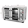 MegaChef 25 Liter Multi-Function Counter Top Oven, Silver~#|#~DFBB05A9-A088-4796-916C3820AB3065CA_sc7