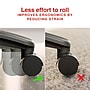 Staples Carpet Chair Mat, 46" x 60", Designed for Medium-Pile Carpet, Clear Polycarbonate (ST63675)~#|#~DFBB30E9-5B58-4C8A-AAB3B624CB72E7BC_sc7