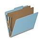 Medical Arts Press Pressboard Classification Folder, 2 Dividers, 2" Expansion, Letter Size, Blue, 10/Box (DV-T42-26-3BLU)~#|#~DFBB7C20-7E16-426A-80C661453CB9AB68_sc7