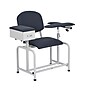 Viva Comfort Adjustable Bariatric Phlebotomy Blood Drawing Chair, 500 lbs. Capacity, Black (ADI997-01D-BLK-MK)~#|#~DFBC02FA-2D05-4FE2-91165CBA462F5EBB_sc7