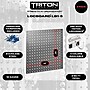 Triton Products LocBoard 24" x 24" x 9/16" Stainless Steel Square Hole Pegboards, 2/Set (LB1-S)~#|#~DFBE8064-403D-42E7-9D06A21E10C33F72_sc7