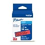 Brother P-touch Laminated Label Tape, 1" x 26.2', Black on Red (TZe451)~#|#~DFBF6553-8A3D-4A15-B1F0C785CED7DB8F_sc7