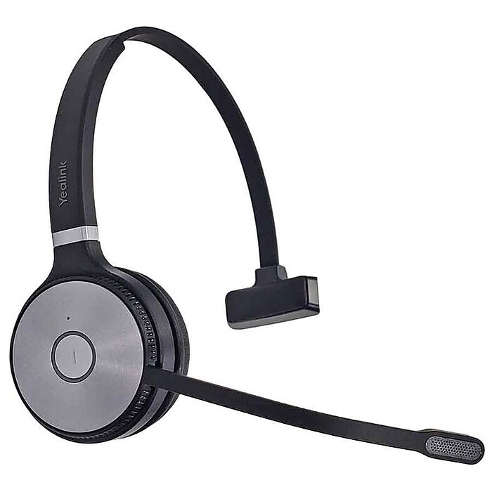 Yealink WH62 Wireless Mono UC DECT Headphones, Black (1308005C