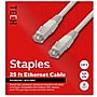 Staples TECH 25 ft. Cat-6 Ethernet Cable, Male to Male, Gray (ST62446)~#|#~DFC535C7-714A-4F21-9187B62EEFC97B63_sc7