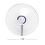 Excello Brands Suction Cups with Hooks, Clear, 25/Pack (SC-25PK)~#|#~DFD35788-230B-439F-917122A08FD2C6A1_sc7