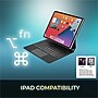 Adesso Aluminum 12.9" to 13" Portable iPad Case With Bluetooth Keyboard And Touchpad for Apple iPad Pro, Black (WKB-7060)~#|#~DFD4B687-0EB5-4974-B79B1EC7028B46E5_sc7