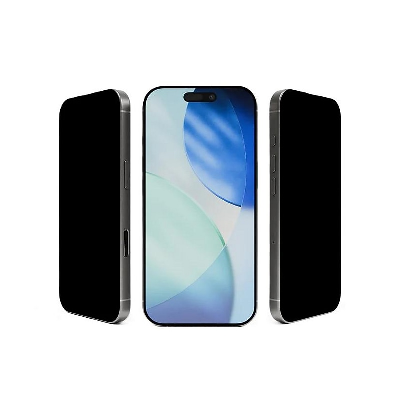 PEEL Tempered Glass Privacy Filter & Screen Protector for iPhone 17 Pro (I17_PRO_GLS_PRV) image 1