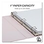 Samsill Earth's Choice Plant-Based BOHO 1" 3-Ring View Binders, D-Ring, Rose, 2/Pack (SAMU69340)~#|#~DFDE9EF0-ADD7-4143-8B56041C167F2DE4_sc7