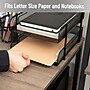 Mind Reader Metal Mesh Front Loading Stackable Letter Tray, Letter/Legal Size, Black (CSTACK2-BLK)~#|#~DFDFEEA2-A6C4-46CF-802FC836A6734CAE_sc7