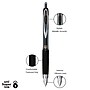 uniball 207 Retractable Gel Pens, Micro Point, Black Ink, 4/Pack (61270)~#|#~DFE53DD0-77EB-41E7-AED2FB05DEC73A70_sc7
