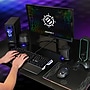 Enhance S21 Computer Speaker System, Black with Blue LED (ENPCSB2300BLWS)~#|#~DFEA0D90-FD29-4148-BEF7E5D1919E17B6_sc7