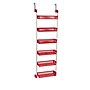 Household Essentials OTD 6-Shelf Hanging Storage Rack, 57" x 19.25" x 6.25", Red (2153-1) ~#|#~DFF18A5B-B56C-44EE-A2EE2321738035F0_sc7