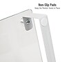 Mind Reader Contemporary Monitor Stand and Laptop Riser, Clear (GLASS-CLR)~#|#~DFF2A625-96A5-4518-A9E9E63B64F3B82B_sc7