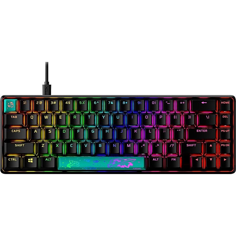 HyperX Alloy Origins 65 Gaming Mechanical Keyboard, Black (56R64AA) image 1