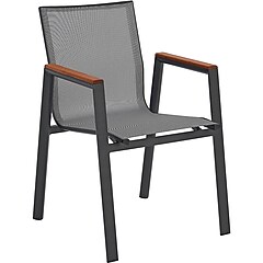 ★新品訳あり 19年製 SHARK K1 AGV JIST TOP Mサイズ Global Industrial Outdoor Sling Armchair with Teakwood Armrests