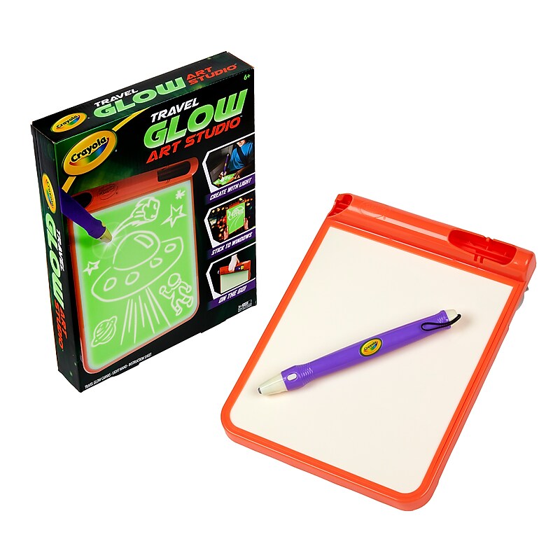 Crayola Travel Glow Art Studio (BIN042505) image 1