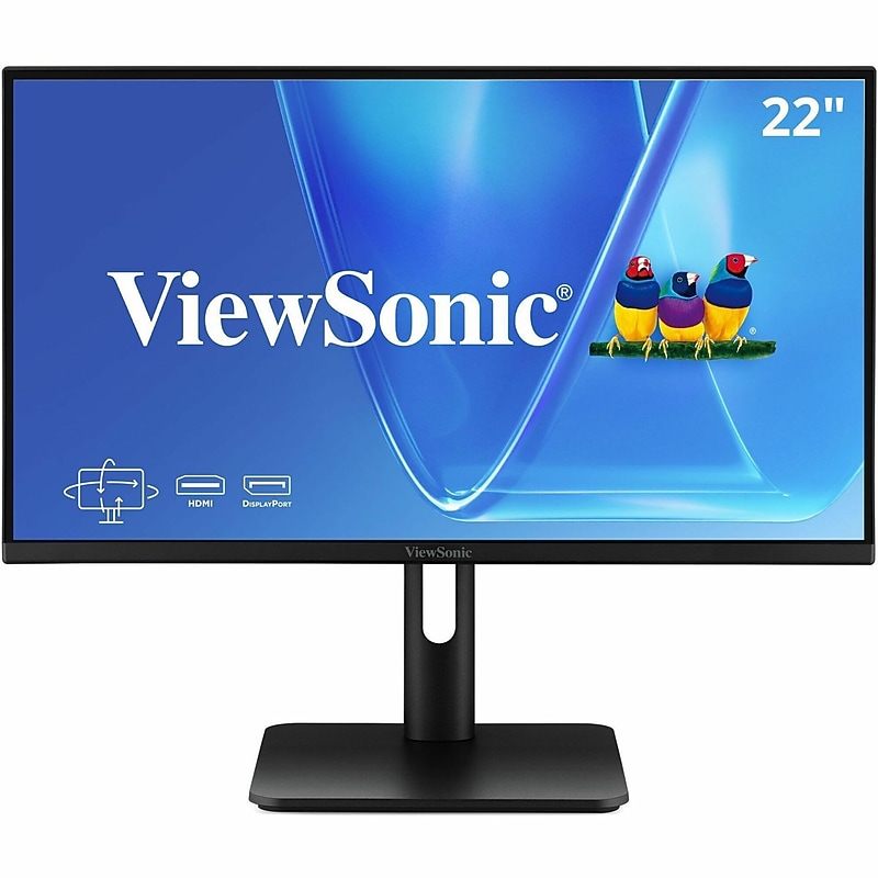 ViewSonic VG2242 21.5" FHP 120Hz LED-LCD Monitor, Built-In Speaker, Height Adjustable, Black (VG2242) image 1