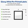 Avery Laser/Inkjet Square Multipurpose Labels, 3" x 3", White, 60/Pack (S00-DKR)~#|#~E0041F57-C0E4-41EB-BFF264440A1C11F9_sc7