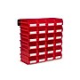 Triton Products LocBin Stackable Storage Bin, 3" x 4.12" x 7.37", Red, 24/Pack (3-220RWS)~#|#~E00DCAC7-761C-4F6A-AC67B71FA6C108D3_sc7