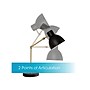 OttLite Adapt LED Desk Lamp, 22", Black/Brushed Brass (CS01B19-SHPR)~#|#~E00E1DC0-BBA0-477E-B42B95016DBF97E0_sc7