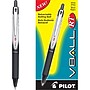 Pilot VBall RT Retractable Rollerball Pens, Extra Fine Point, Black Ink, Dozen (26106)~#|#~sp162570269_sc7