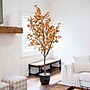 Nearly Natural 8' Artificial Autumn Fall Eucalyptus Tree (T4813)~#|#~E01FAB66-8614-49C4-BEFF46D6CC5EEEA6_sc7