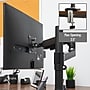 Mind Reader Single Monitor Arm for 13" - 32" Monitor, Gas Spring VESA Desk Mount, Black, (AGTILT-BLK)~#|#~E022DCAE-0CAF-4B39-A82AF9AA01597247_sc7