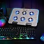 Enhance Voltaic 2 Adjustable Laptop Cooling Pad Stand with 6 Fans, 2 USB Ports, RGB Lighting (ENVOC62100CLWS)~#|#~E026FD61-49DD-4784-877A5E6711F0362E_sc7