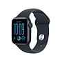 Apple Watch SE 3 GPS Smartwatch, 40mm, Midnight Aluminum Case with Navy Blue Sport Band, Medium/Large (MJL14LW/A)~#|#~E02A24A9-DDF3-403F-981AEFEB80B894ED_sc7