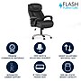 Flash Furniture HERCULES Series Ergonomic LeatherSoft Swivel Big & Tall Executive Office Chair, Black (GO2223BK)~#|#~E02BAC7A-5A65-43F3-901A867CF4030D42_sc7