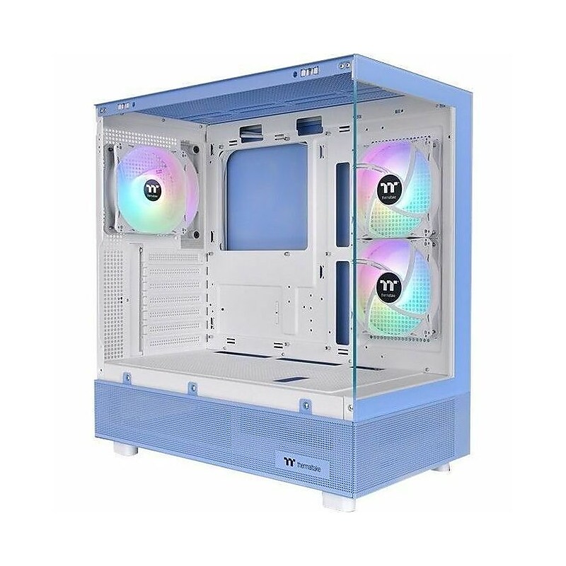 Thermaltake View 270 Plus TG ARGB ATX Mid-Tower Gaming Computer Case, Hydrangea Blue (CA-1Y7-00MFWN-01) image 1