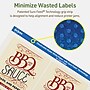 Avery Dissolvable Rectangle Multipurpose Labels, 4.75" x 3.75", Off-white, 20/Pack (94254)~#|#~E02F4EB2-48C9-42B2-BB7C0B070E61BD44_sc7