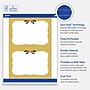 Avery Gold-Metallic Berries General Use Blank Cards, White, 20/Pack (S00-FGQ)~#|#~E0317A04-7C27-477D-96AC9539B71A9CA3_sc7