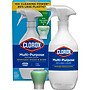 Clorox Multi-Purpose Cleaning Spray System Starter Kit, 1 Spray Bottle and 1 Refill, Crisp Lemon, 1.13 fl. oz. (60160)~#|#~E036A18E-5A2F-48D1-A932561C2E38F1C9_sc7