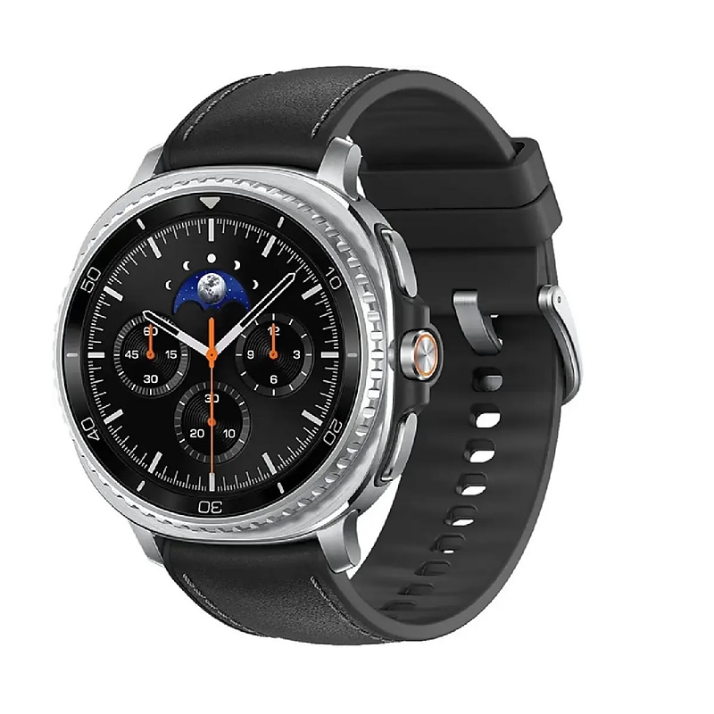 Samsung Galaxy Watch8 Classic Smart Watch, GPS, 46mm, Aluminum Case, Black Rubber (SM-L500NZKAXAA) image 1