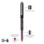 uni-ball Vision Rollerball Pen, Micro Point, 0.5mm, Red Ink, 12/Pack (60117)~#|#~E03860AB-5767-47E0-B382FD18D195F4FC_sc7