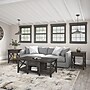Bush Furniture Key West Coffee Table with 2 End Tables, Dark Gray Hickory (KWS023GH)~#|#~E038DC02-DADD-4D9B-93D8E8709164B2D6_sc7