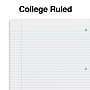 Staples Premium 2-Subject Notebook, 8.5" x 11", College Ruled, 120 Sheets, Black (TR58310)~#|#~E03C3C25-9305-4851-9AA8103B98D603E4_sc7