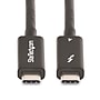 StarTech 6.6' Thunderbolt 4 Cable, Black (A40G2MB-TB4-CABLE)~#|#~E03C6196-2AE7-403A-9F3BF1F73DD24798_sc7
