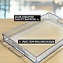 Azar Serving Tray, Acrylic, Clear (556260)~#|#~E03D1540-22F8-4103-AD3BC57EA035B540_sc7