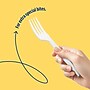 Perk™ Polystyrene Assorted Cutlery, Medium-Weight, White, 300/Pack (PK56406)~#|#~E04686BA-CEFC-49A1-BEEB8589689800CE_sc7
