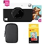 Kodak Printomatic Instant Print Camera Starter Bundle with Case & Zink Photo Paper, Black~#|#~E04B7411-1663-4175-BA6F37AFEF7E6AAB_sc7