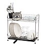 Iris Stainless Steel Dish Rack, Black (586694)~#|#~E056512F-1B2D-4271-AB9E6365A87C5F67_sc7