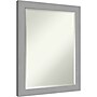 Amanti Art Brushed Nickel Frame Wall Mirror, 27.5" x 21.5" (A42674593124)~#|#~E056F4D4-D5CB-42BF-83465B8295FFE1F6_sc7