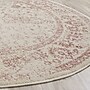 Safavieh Adirondack Collection 6' Round Indoor Area Rug, Machine Made, Ivory/Rose (ADR109H-6R)~#|#~E0577B9D-98C6-43B1-94C67EF9FED7FFFE_sc7