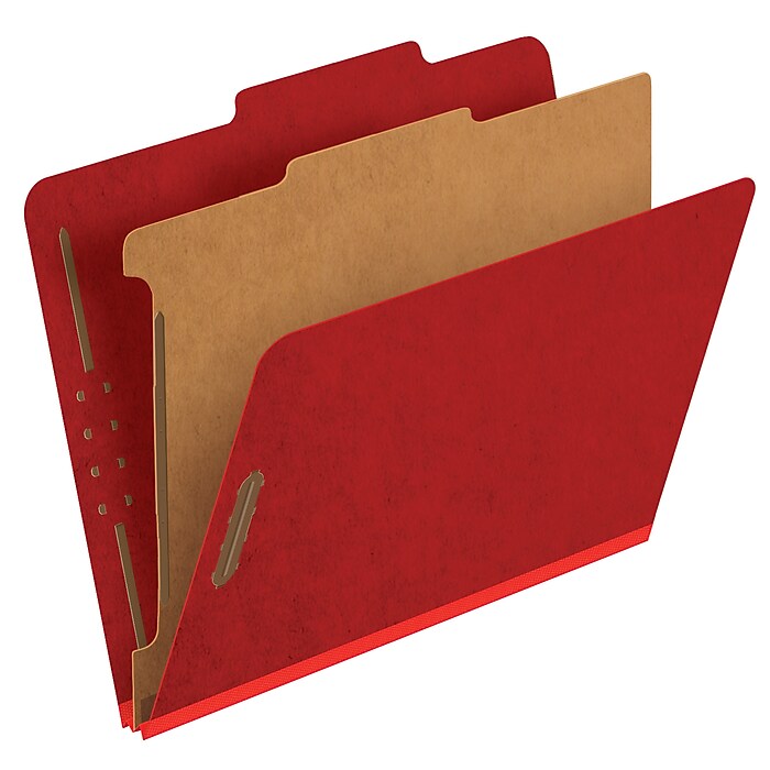 Pendaflex Pressboard Classification Folder, 1-Dividers, 1 3/4