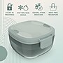 bentgo All-in-One Salad Container, 5-Compartment, Serene Green, 61 oz. (BGLSLPT-MCSG)~#|#~E05A42D3-22F4-4F61-A6AEDA6EC8C27E78_sc7