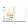 2026 Blue Sky Day Designer Peacock 8.5" x 11"  Weekly & Monthly Planner, Plastic Cover, Multicolored (143889-26)~#|#~E06428EA-DA18-4E78-8638AE320835E80F_sc7