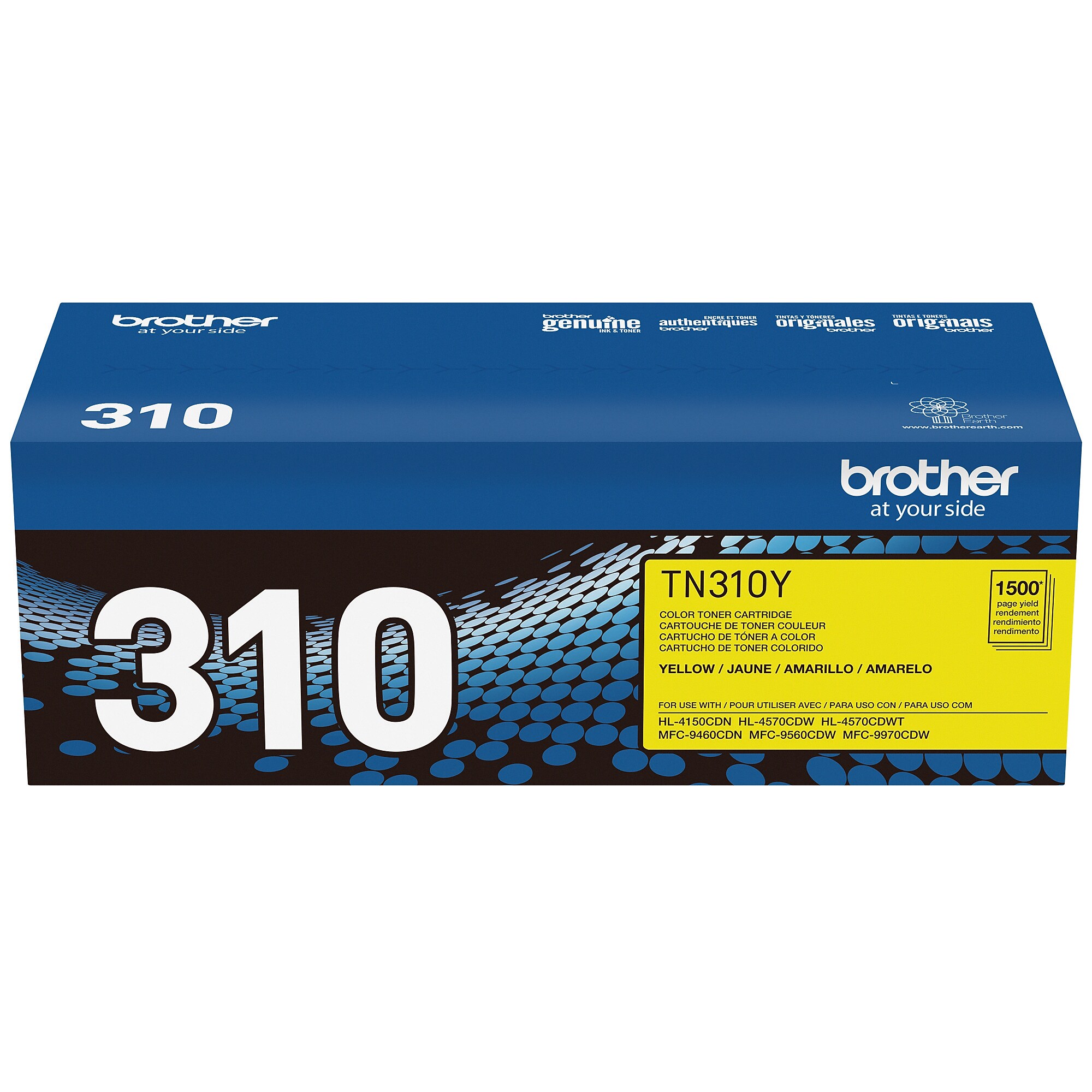 Brother TN-310 Yellow Standard Yield Toner Cartridge   (TN310Y) Sansujyuku sansujyuku.com