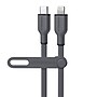 HyperGear Flexi Pro USB-C to Lightning Soft-Touch Silicone Fast Charge and Sync Cable, 10 ft., Gray (16009)~#|#~E0691BA0-448C-4953-96FD42C53D5F801F_sc7